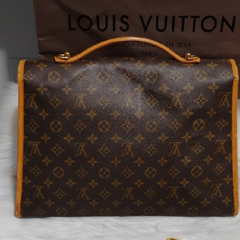 SALE! Auth Louis Vuitton Monogram Beverly 2 Way Shoulder Bag Strap/Bag M51121 - Picture 3 of 16